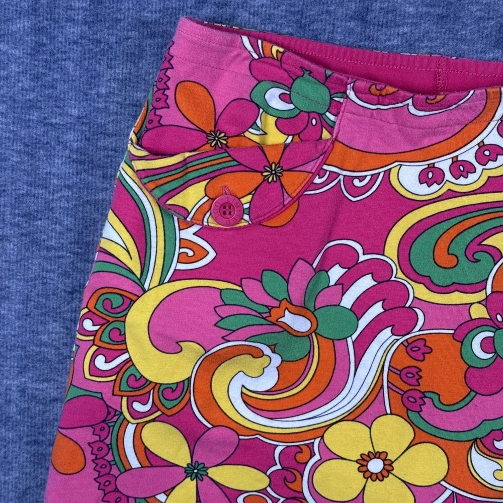 Vintage Limited Too Flower‎ Power Skirt Skort Size 3J Girls Youth Retired